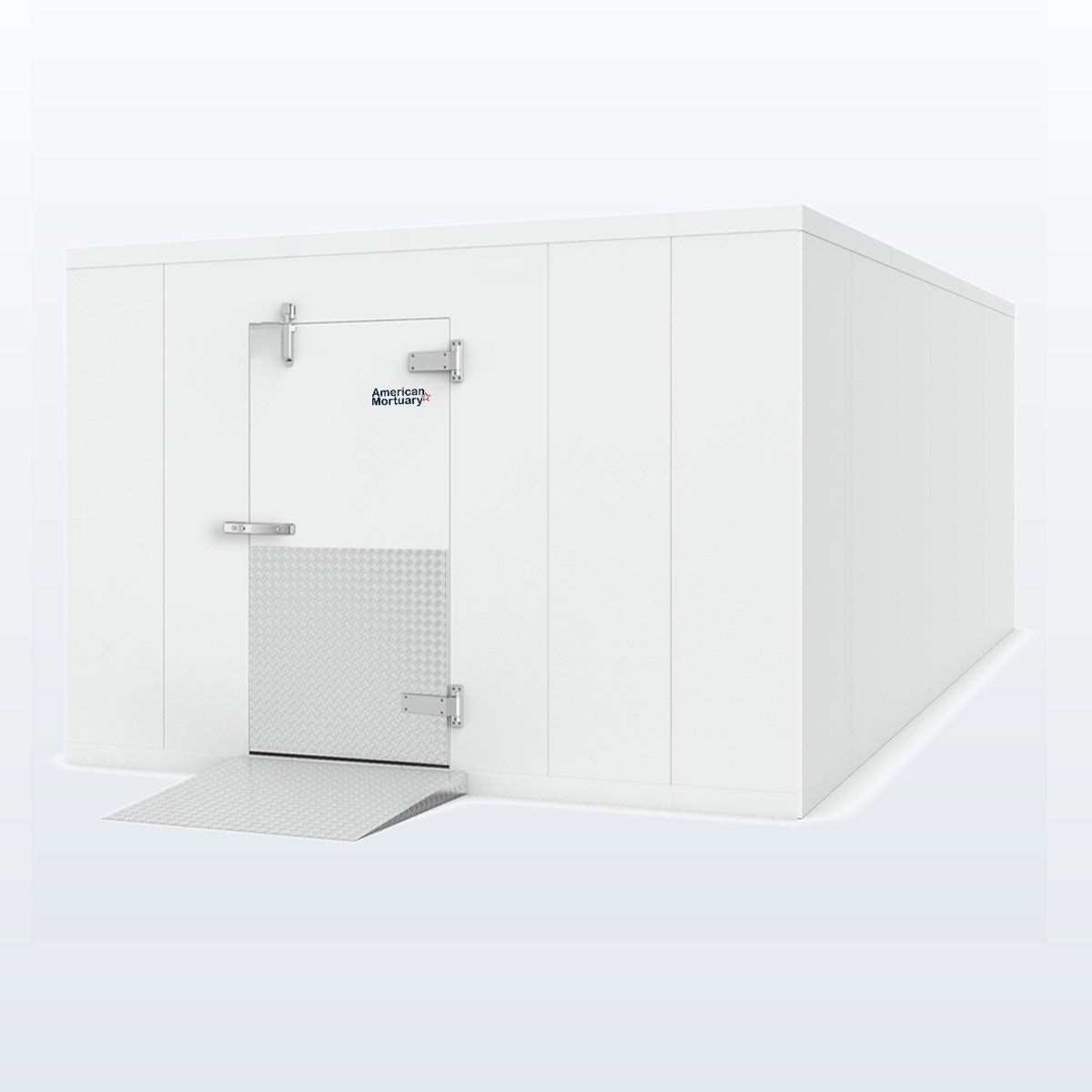 8×12 walk-in mortuary freezer by American Mortuary Coolers — view 2