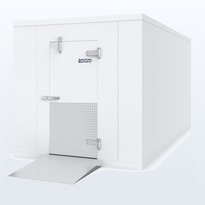 8×12 walk-in mortuary freezer by American Mortuary Coolers — view 6