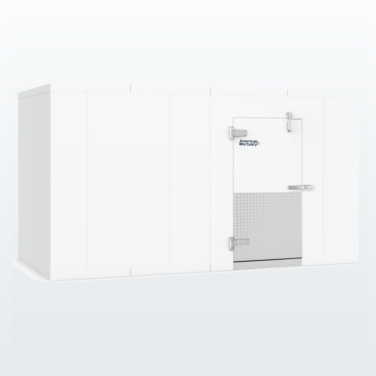 8×14 walk-in mortuary freezer by American Mortuary Coolers — view 2