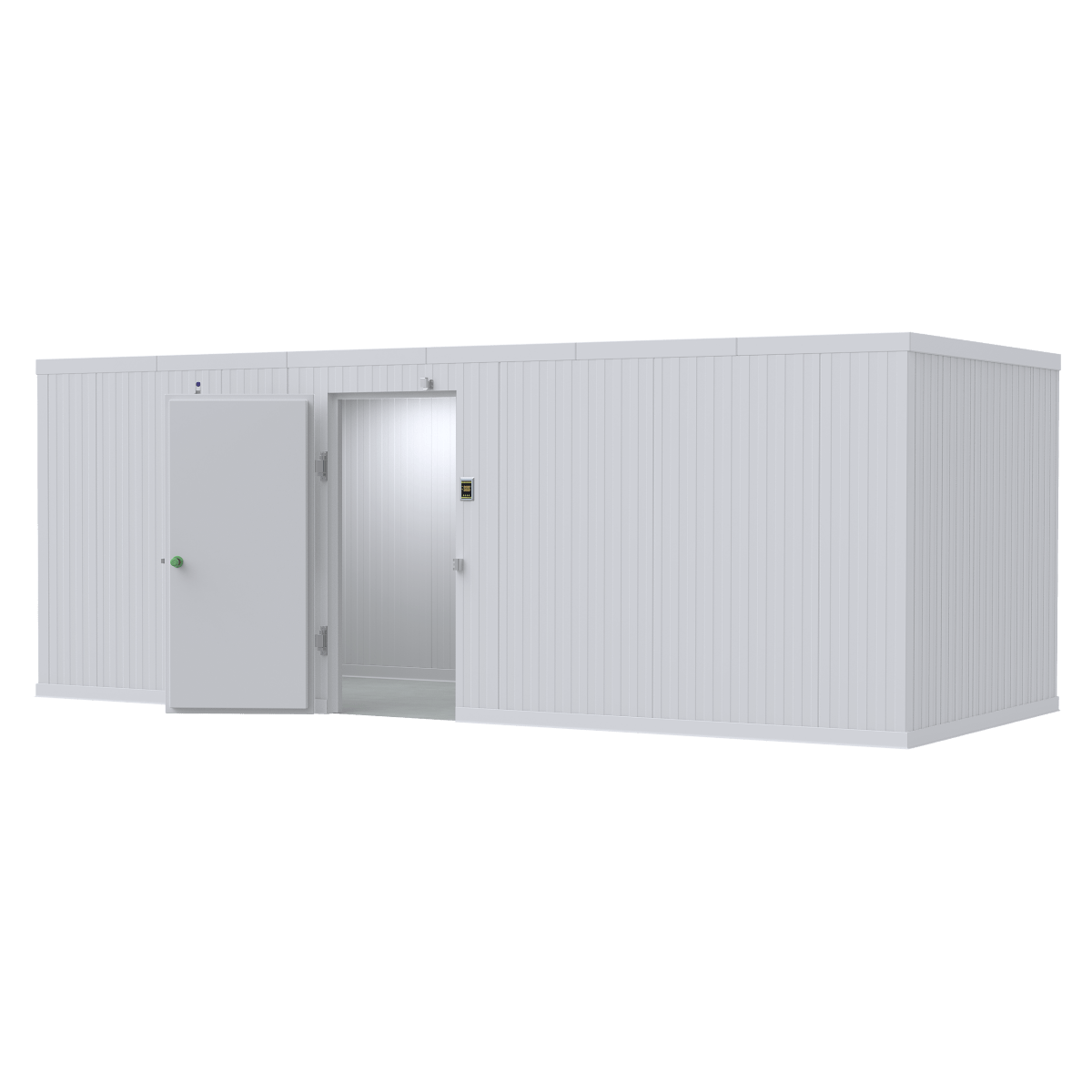 8×20 Walk-In Mortuary Cooler | Cadaver Cold Storage | Morgue