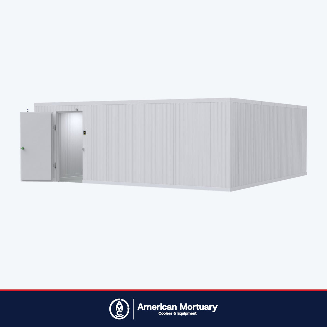 8x22 Walk-In Mortuary Freezer