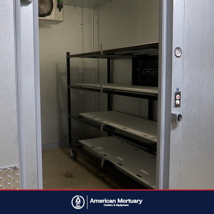 AMC walk-in mortuary freezer installation photo