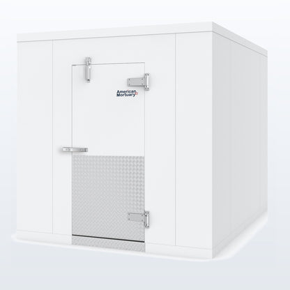 8×8 walk-in mortuary freezer by American Mortuary Coolers — view 3