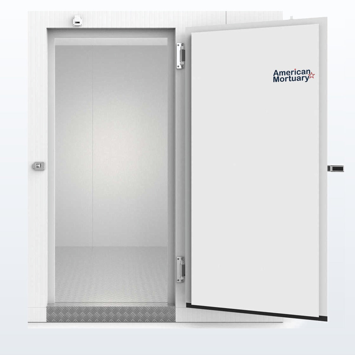 8×8 walk-in mortuary freezer by American Mortuary Coolers — view 7