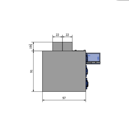 9 Bay Vault Style Morgue Cooler – Model 1070 - 09MB - American Mortuary Coolers & Equipments