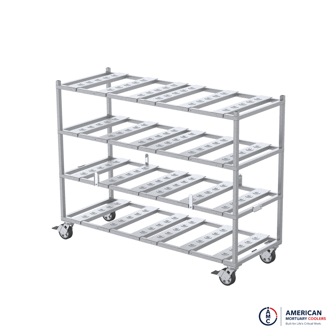 4-Tier Multi-Load Mortuary Rack