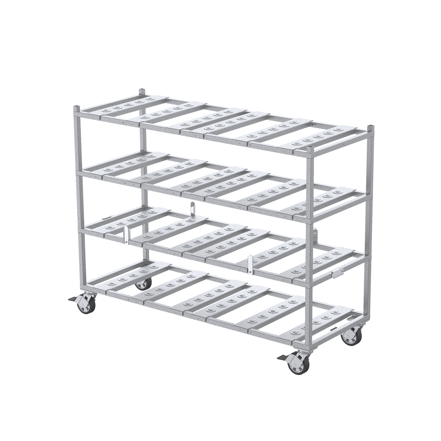 4 Tier Multi-Load Mortuary Rack – Model 2000-4TMD