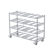 4 Tier Multi-Load Mortuary Rack – Model 2000-4TMD