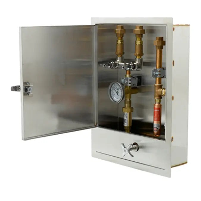 T&S Brass B-2339-LR Water Control Cabinet, Less Hose Reel | manufacturer image
