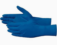 High risk latex embalming gloves retail box, 15 mil mortuary PPE packaging | American Mortuary Coolers