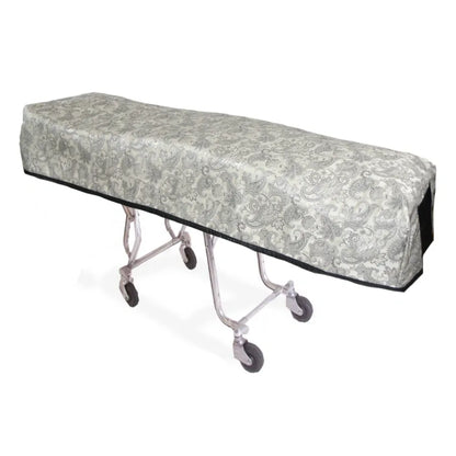 Quilted cot cover Cascade Porcelain