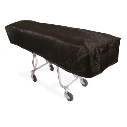 Quilted cot cover Clarkston Black