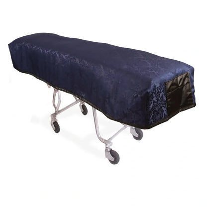 Quilted cot cover Clarkston Navy