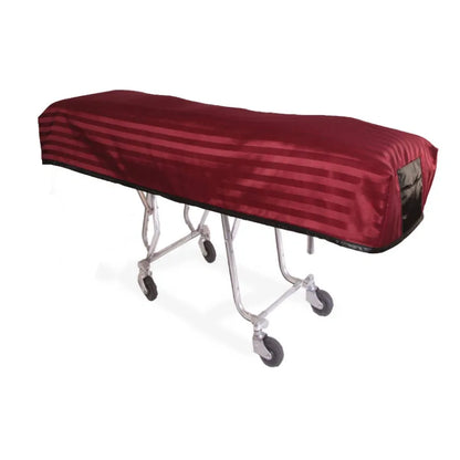 Quilted cot cover Washington Burgundy