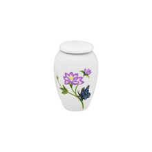 Butterfly Landing Artist Keepsake Urn — ISU-RJ-0007