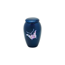 Blue Butterfly Tranquility Mother of Pearl Keepsake — ISU-RJ-0141