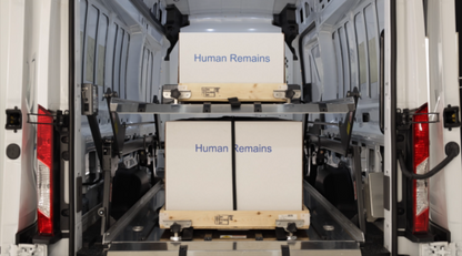 AME-DD2000-XLC Double-Deck Mortuary Transport System | Cargo Van