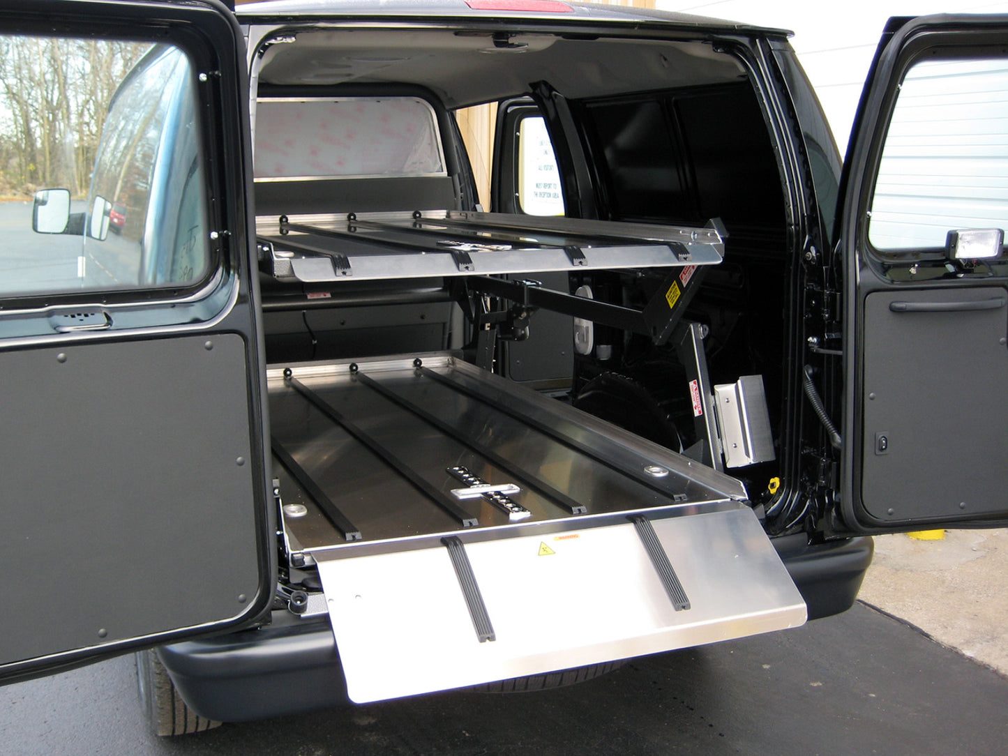 AME-DD2000-XLC Double-Deck Mortuary Transport System | Cargo Van