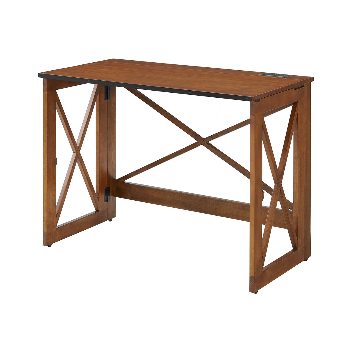 Stakmore Folding Desk with Power Block - view 2