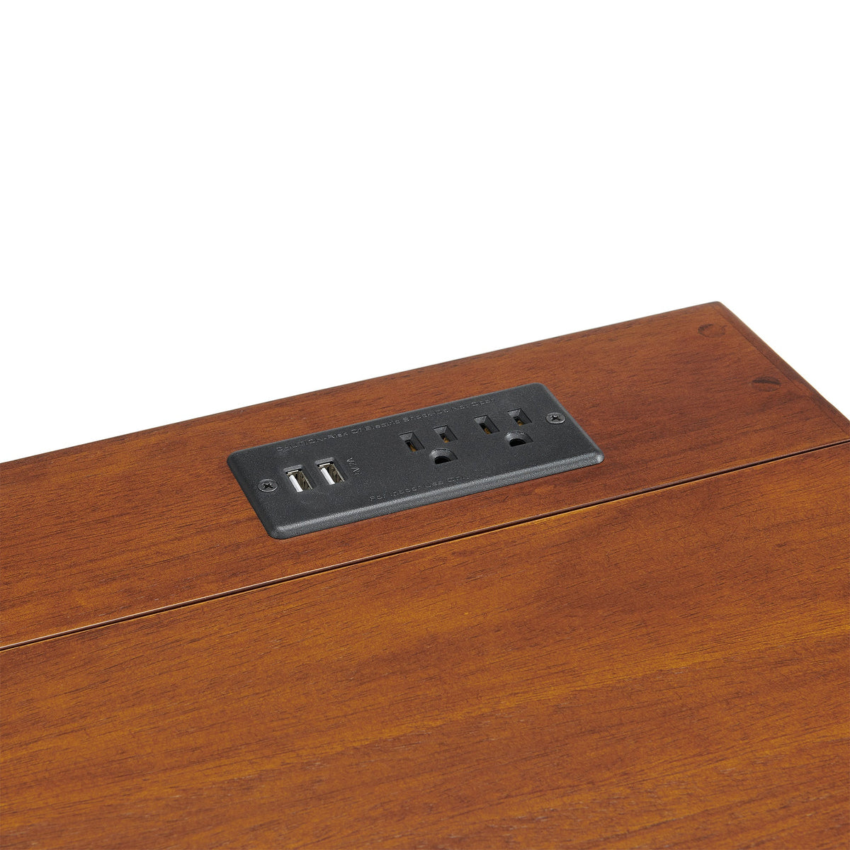 Stakmore Folding Desk with Power Block - view 12