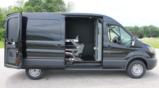 AME-DD2000-XLC Double-Deck Mortuary Transport System | Cargo Van