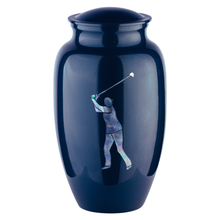 Golfer Mother of Pearl Urn — ISU-RJ-0169