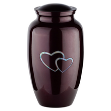 Hearts Forever Mother of Pearl Urn — ISU-RJ-0166
