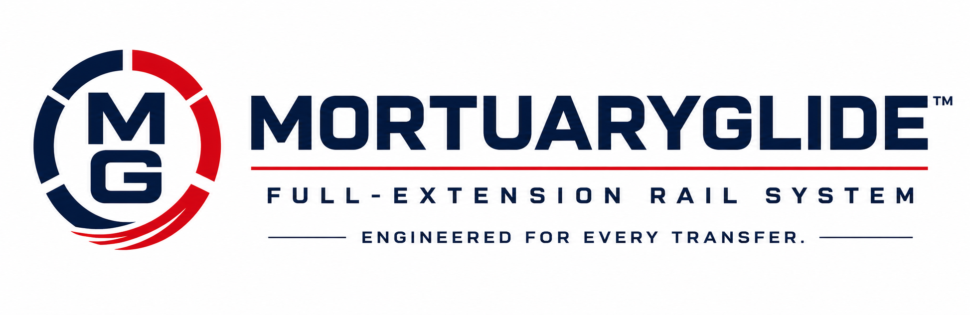 MortuaryGlide™ Telescoping Rail System — featured on the 12-Body Vault Morgue Cooler by American Mortuary Coolers