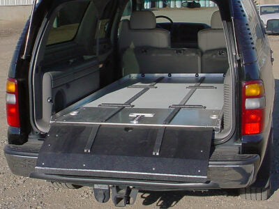 AME-SS150XL fold-down bumper ramp protection feature — American Mortuary Equipment casket roller deck system for Ford Transit Mercedes Sprinter RAM ProMaster and Chevy Express
