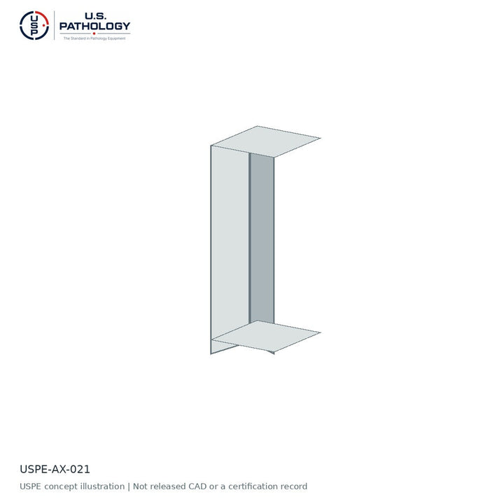USPE Corner Filler | USPE-AX-021 | USPE configuration concept; size, material and engineering subject to quote