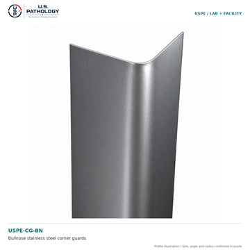 USPE Stainless Steel Bullnose Corner Guard
