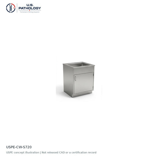 USPE Sink Base Cabinet, Right-Hinged