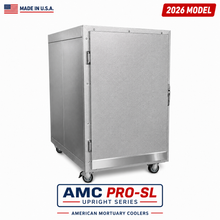 Mortuary Cooler Shell Only | 2 or 3 Body Extra Wide Upright