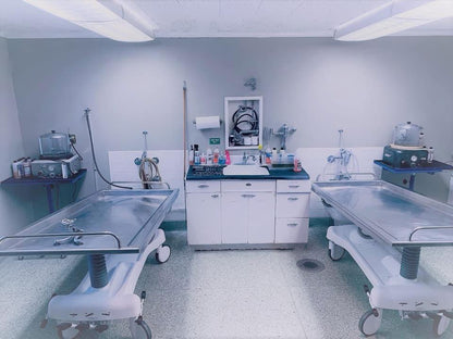 Affordable Mortuary Bundle: Hydraulic Embalming Table & Folding Prep Table - American - Made, Reliable Funeral Equipment - American Mortuary Coolers & Equipments