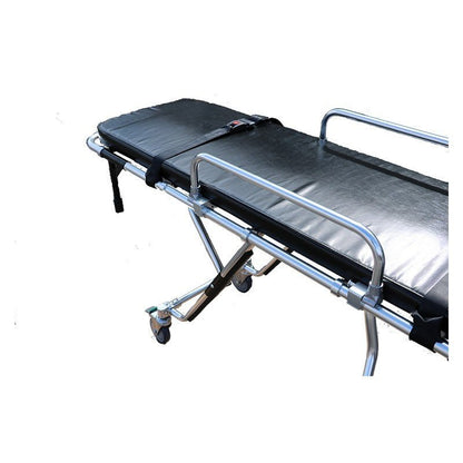 500E standard mortuary cot with PRO 1000 comparison, affordable first call removal stretcher lineup