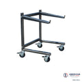 AME 2-Tier Casket Display Rack with Casters