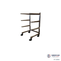4-Tier Cantilever Mortuary Rack