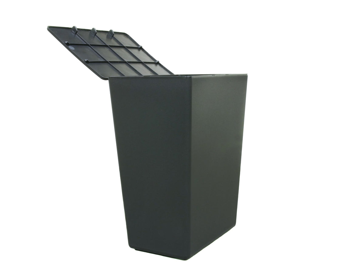 Black Plastic Temporary Urn, Case of 36 | AME 1030-TU36 | American Mortuary Equipment