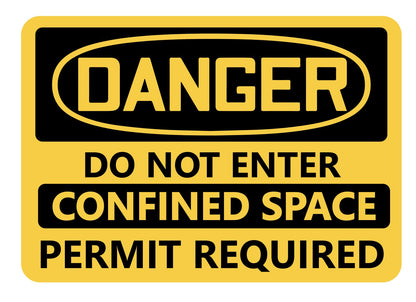 Crematory Safety Signs, 8" x 11" | AME 1030-SGN | American Mortuary Equipment