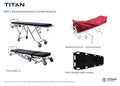 TITAN 500E Cot Combo with Plush Pouch & Free Slider
