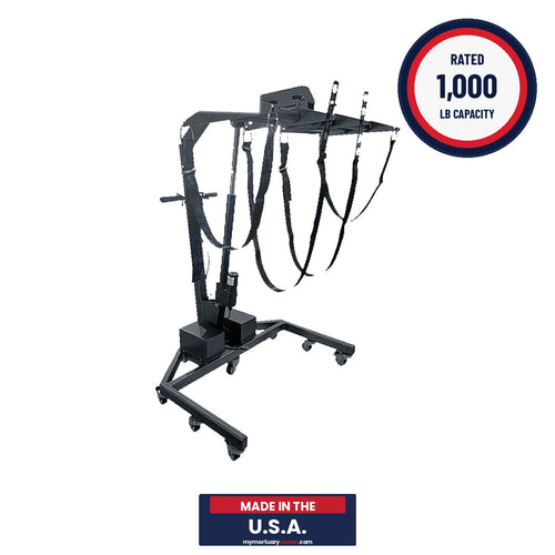 AME TITAN Power Body & Casket Lift XL, 1,000 lb