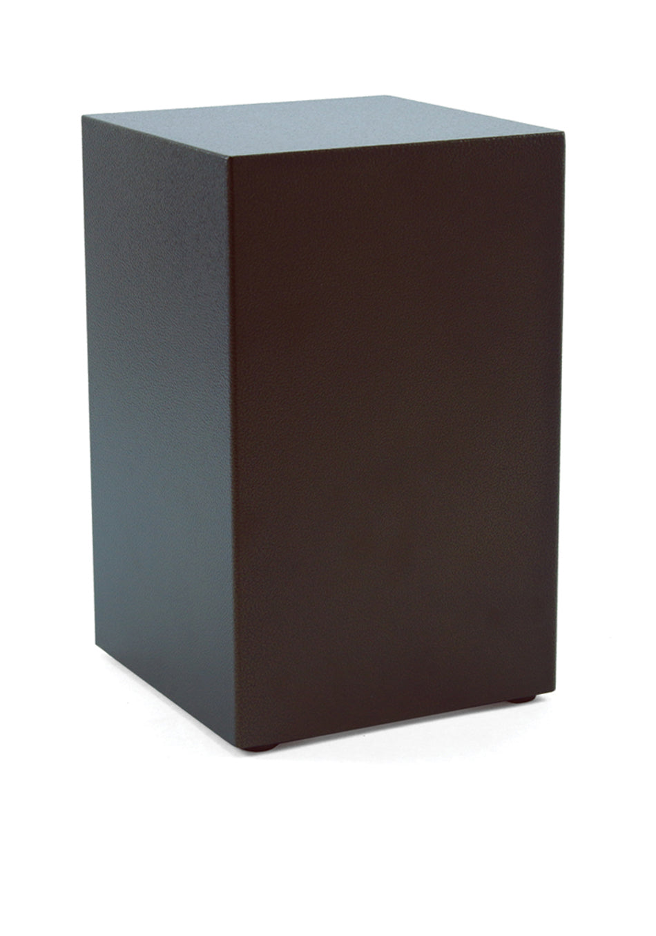 Antique Bronze Cube Full Size Cremation Urn, Full Size (Adult), 8.3 x 5.2 x 5.2 in