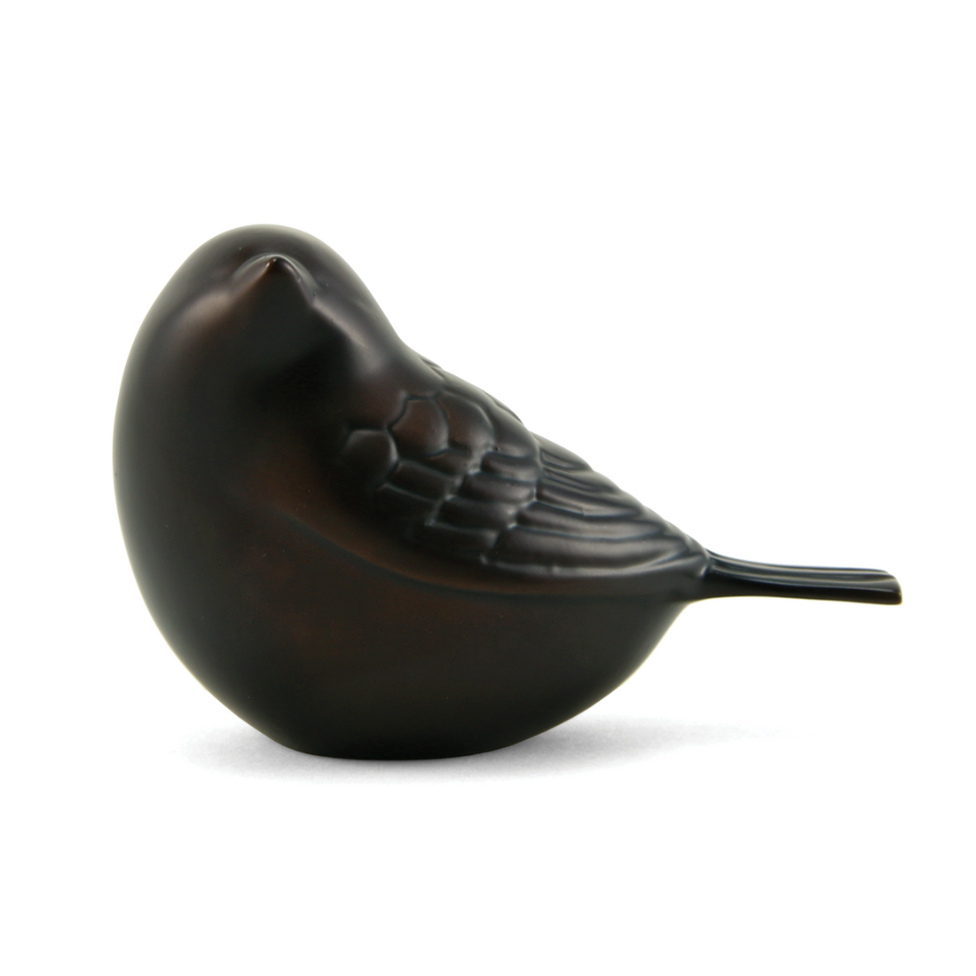 Antique Bronze Songbird Keepsake Urn