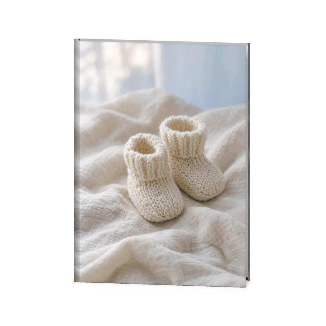 Baby Booties Funeral Register Book
