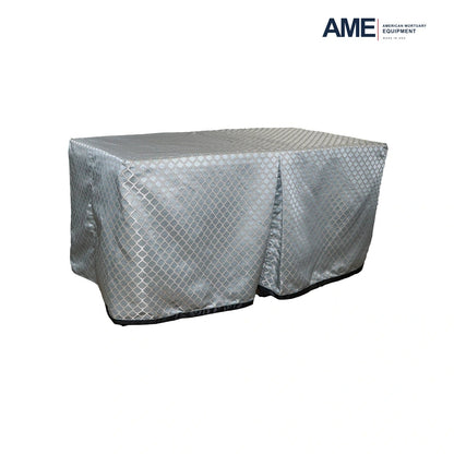 Beckington Silver Portable Table Cover – Beckington Mist VTPL Covered