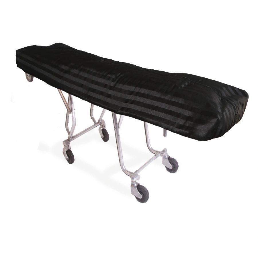 Black Satin Stripe Cot Pouch