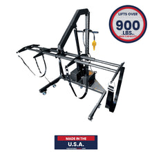 Morgue Lift | Cadaver Lift | Mortuary Lift | XL Electric Powered Body Lift | Prep Room Casket Lift | 900 lb Capacity | Made in USA Front View