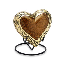 Berkshire Gold Brass Heart Keepsake — ISU-RJ-0063