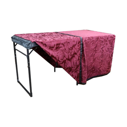 Bristol Burgundy Portable Presentation Table – Plus – Bristol Burgundy VT Plus Bag Cover
