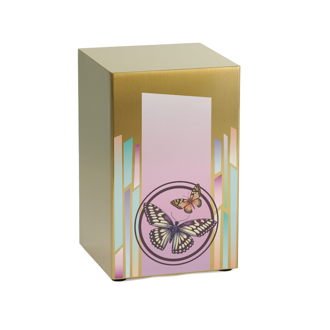 Bronze Box Butterflies Full Size Cremation Urn
